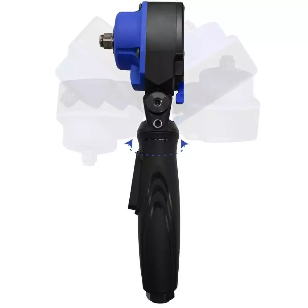 Astro Pneumatic 1833 3/8" Air Nano Flex-Head Angle Impact Wrench