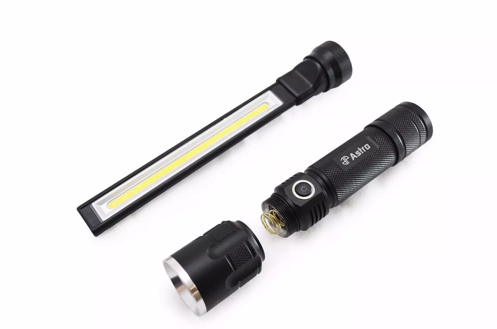 Astro Pneumatic 35SLB Easy Change LED Inspection and Flashlight Combo BLACK