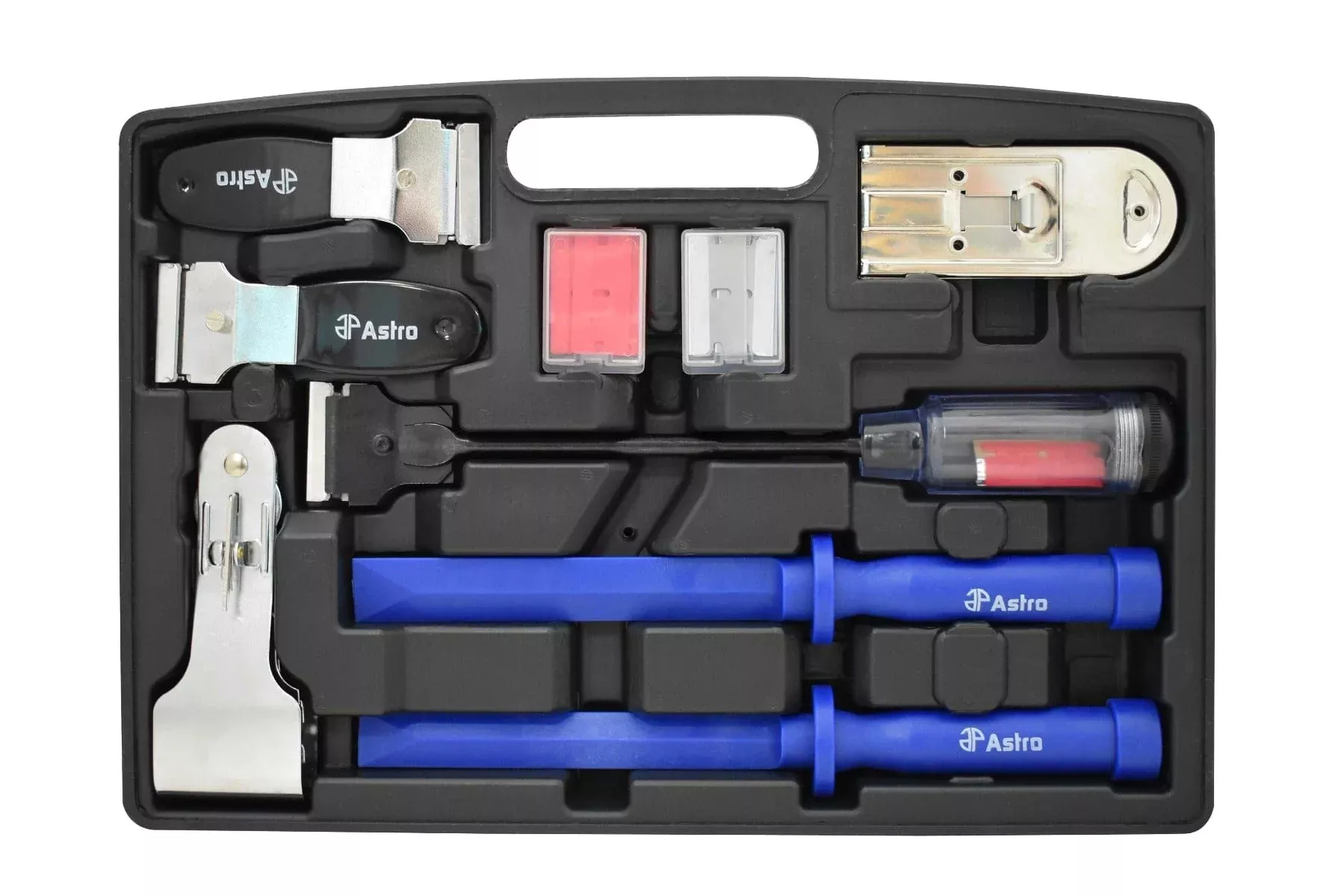 Astro Pneumatic 45027 27 Piece Scraper Set with Razors and Non-Marring Scrapers