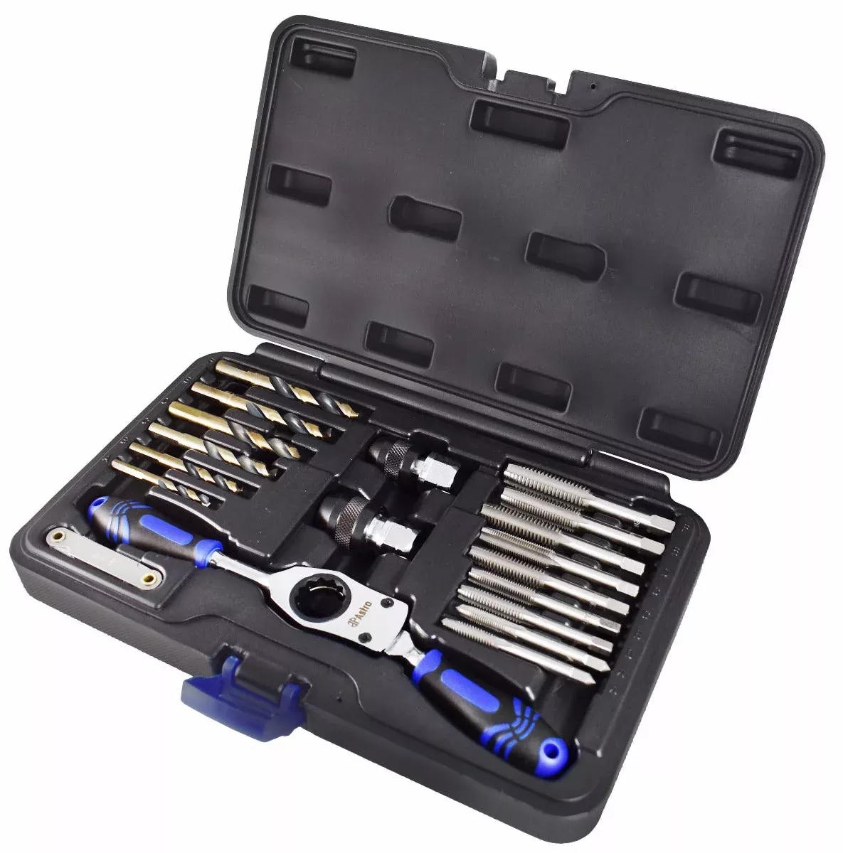 Astro Pneumatic 7580 SAE Automotive Drill & Tap Set
