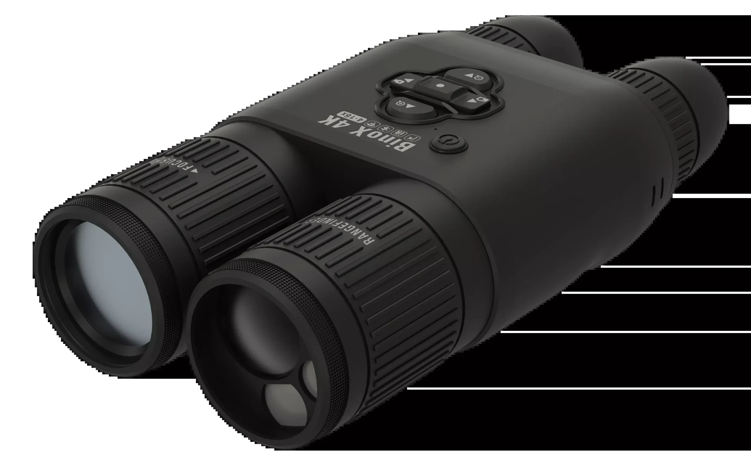 ATN BinoX 4K Smart HD Optics Day/Night Rangefinding Binocular 4-16x 65mm with HD Video Recording, Wi-Fi, GPS, Smooth Zoom, Smartphone Control via iOS or Android app