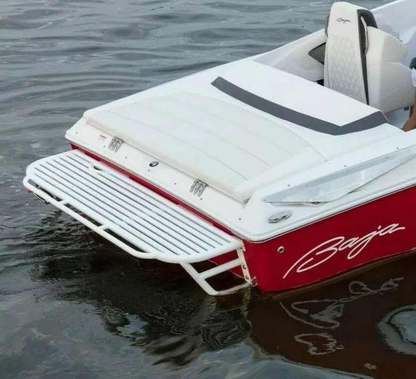 ” Baja Script ” Boat Yacht Decals (Set of 2) – OEM New Oracle