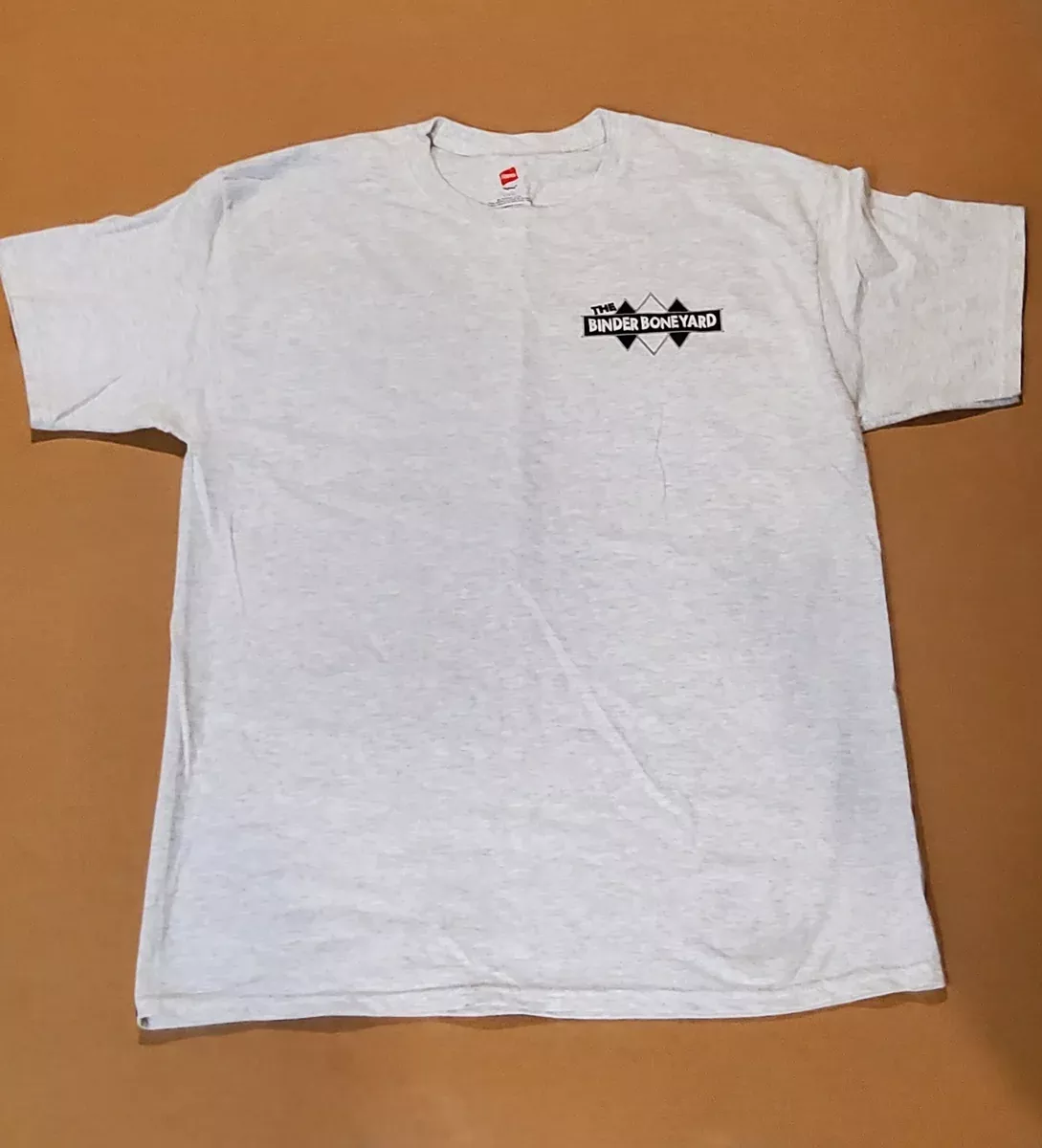 Binder Boneyard Men's T-shirt in light grey