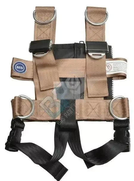 BR-25AI-C BESI VEST UNIVERSAL SAFETY SECUREMENT WITH CROTCH STRAP SMALL 25″