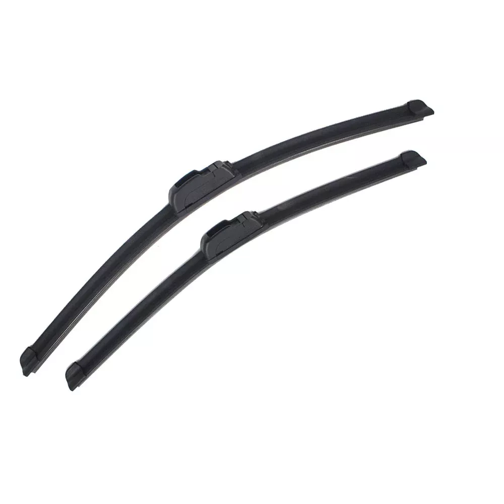 Bracketless J-HOOK Windshield Wiper Blades All season 22" & 19" High Quality