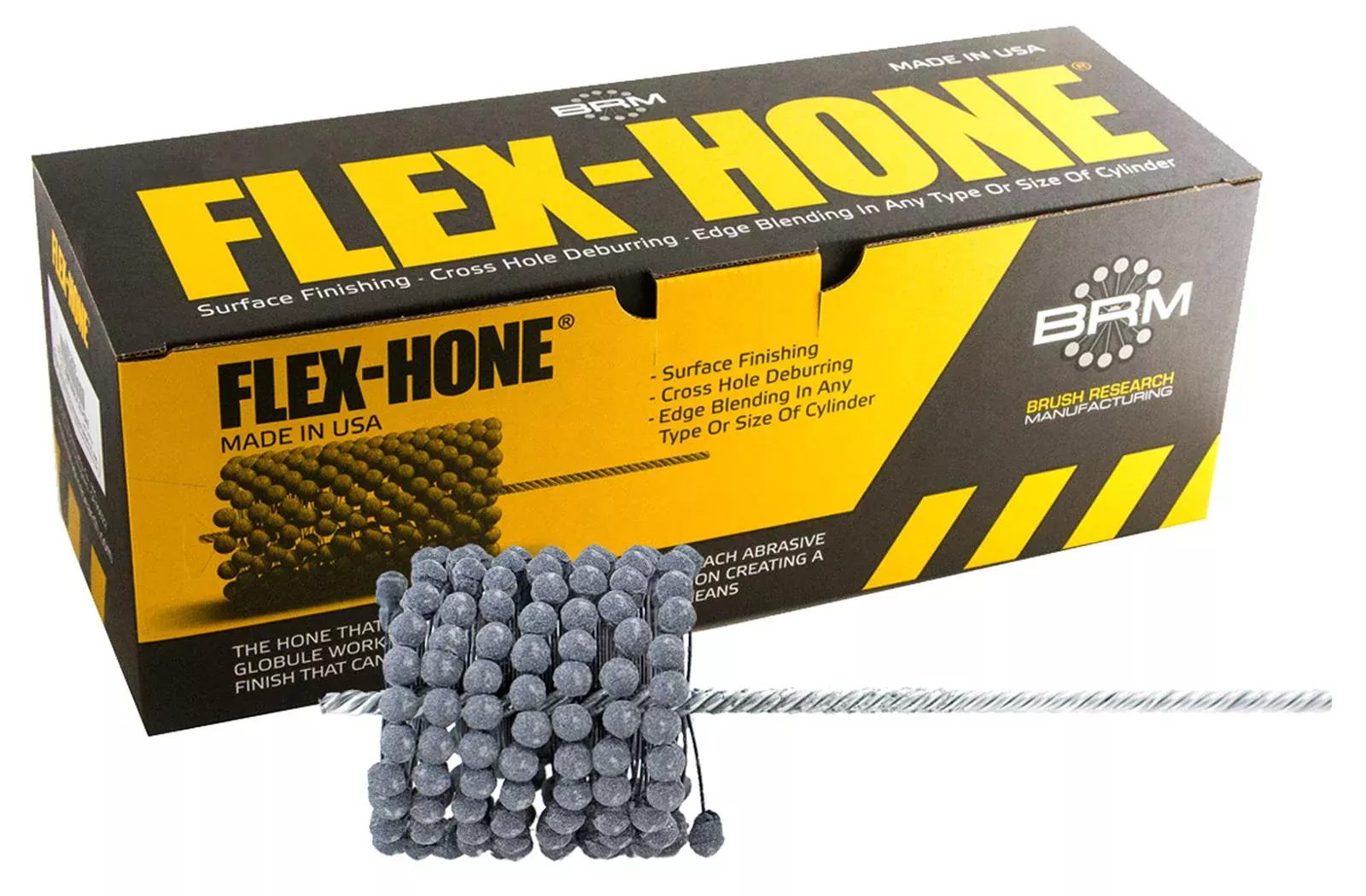 Brush Research GB33418 FLEX-HONE 3-3/4" (95.3mm) Cylinder Hone w/ 180 Grit