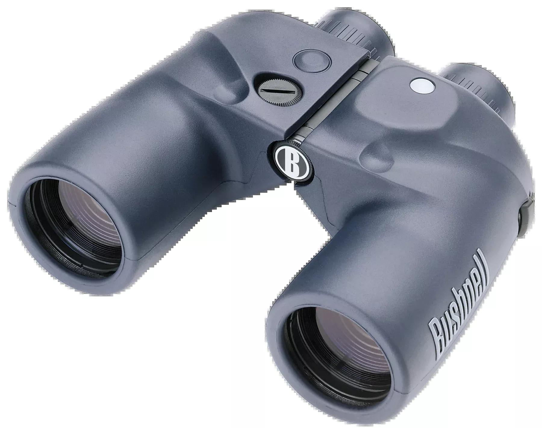 Bushnell 7x50 Marine Binocular Blue, Porro Prism, Illuminated Compass