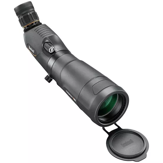Bushnell 887520B Trophy Xtreme 20-60x65mm Black Rubber Armor Angled Body BaK-4 Porro Prism