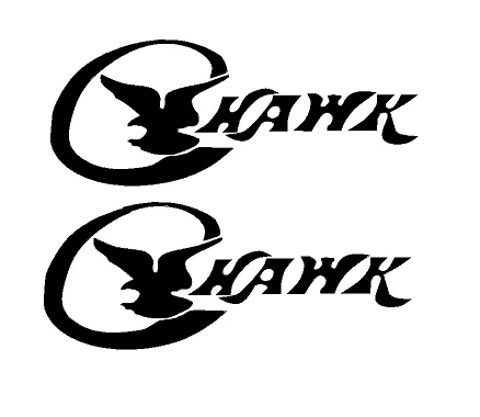 ” C-Hawk ” Boats Hull Yacht Decals (Set of 2) – OEM New Oracle *