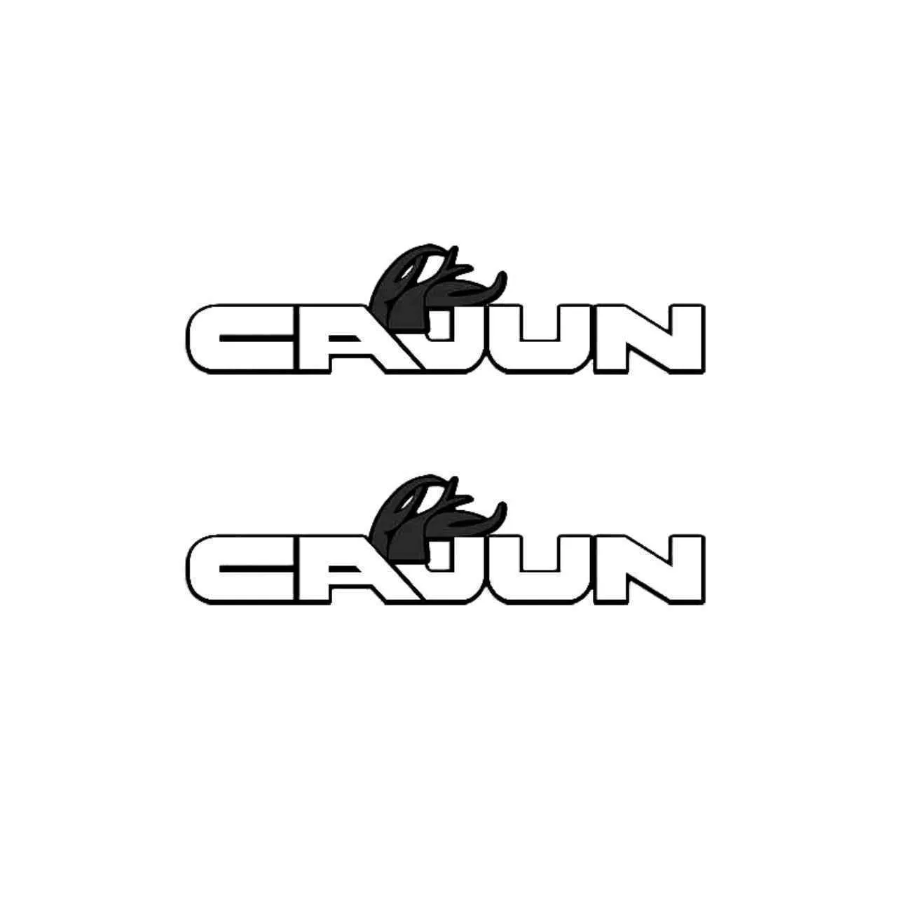 ” Cajun Bass ” Boat Decals (Set of 2) – OEM New Oracle