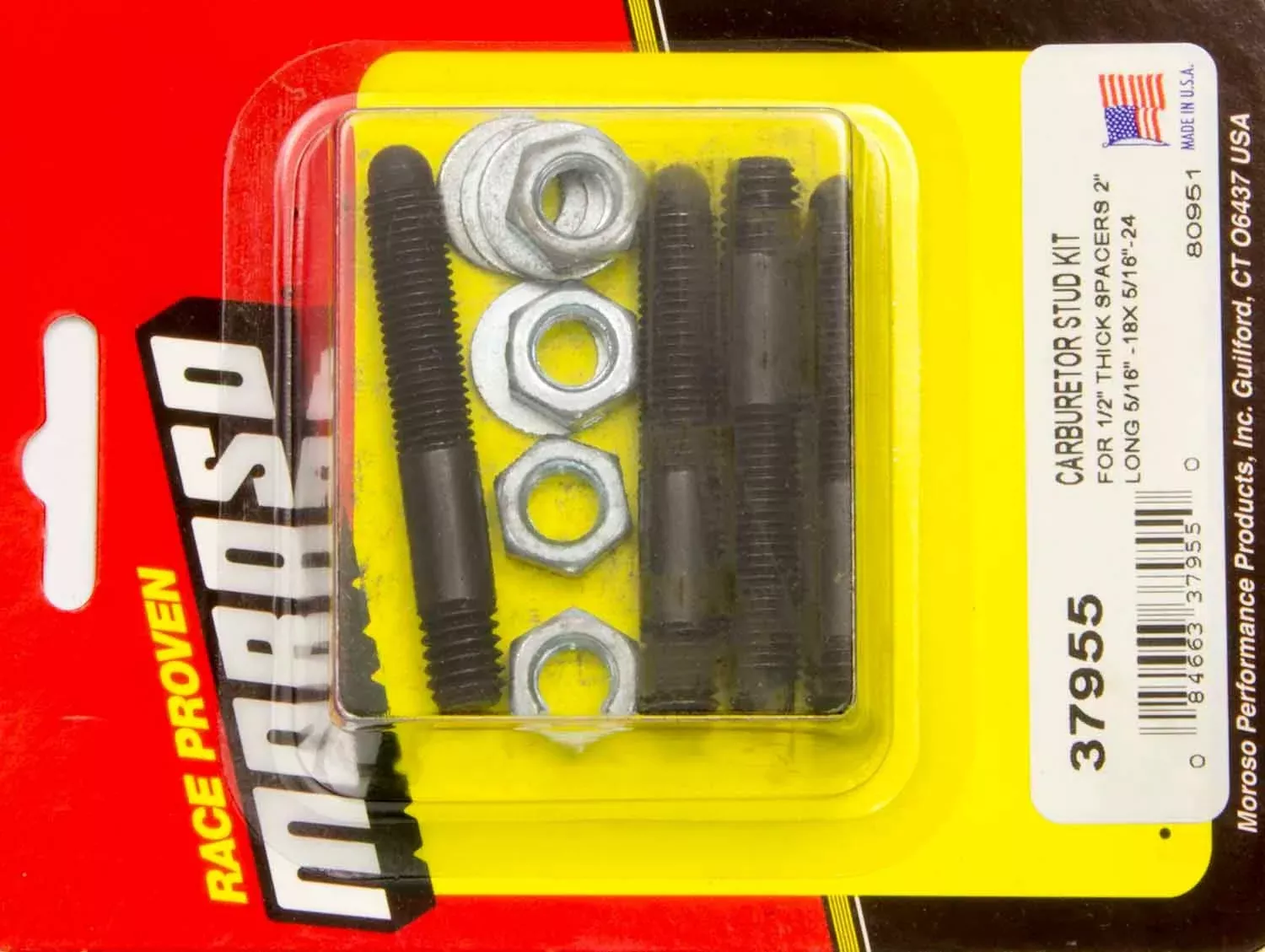 Carburetor Stud Kit - 2in