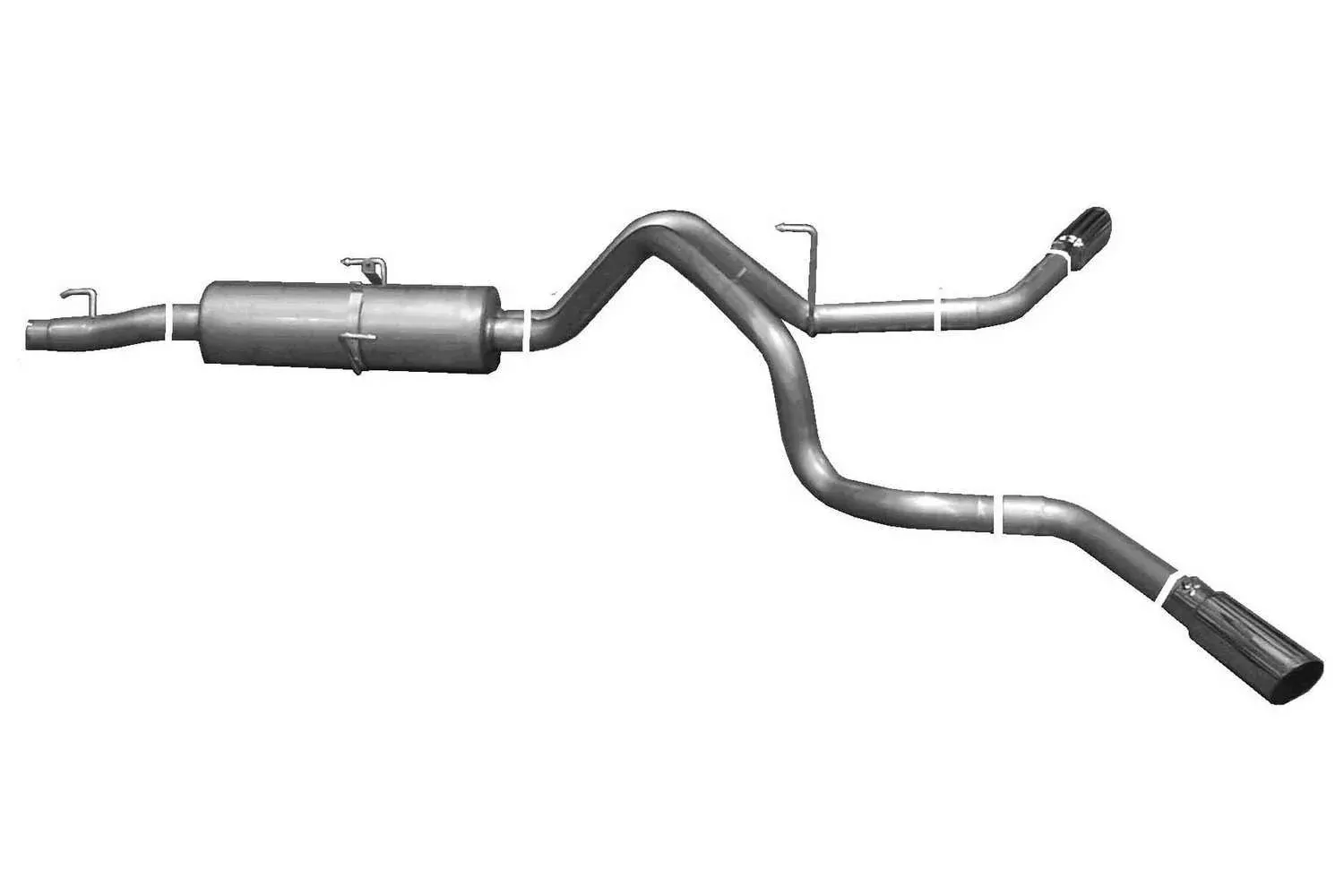 Cat-Back Dual Extreme Ex haust SystemAluminized