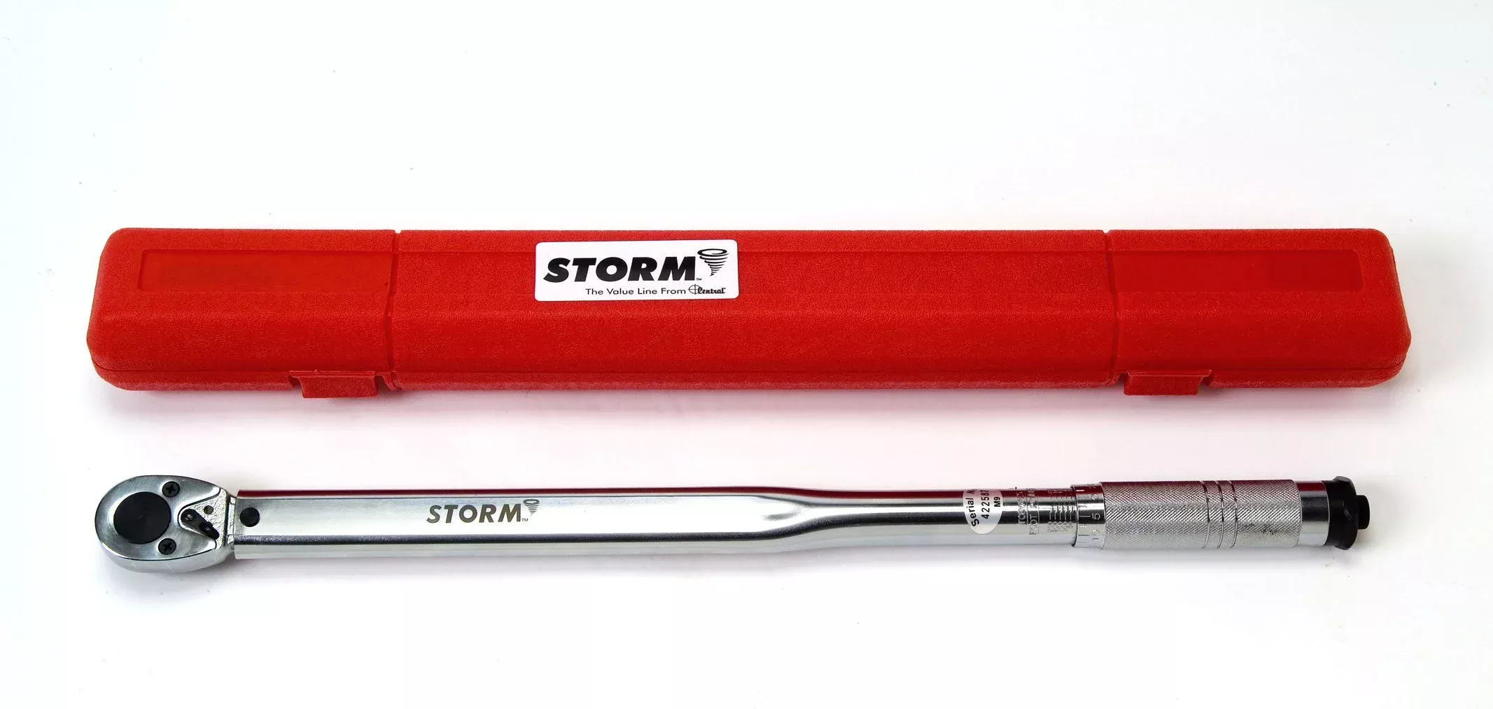 Central Tools 3T415 1/2" Micrometer Click-Type Torque Wrench (10-150 ft/lbs)