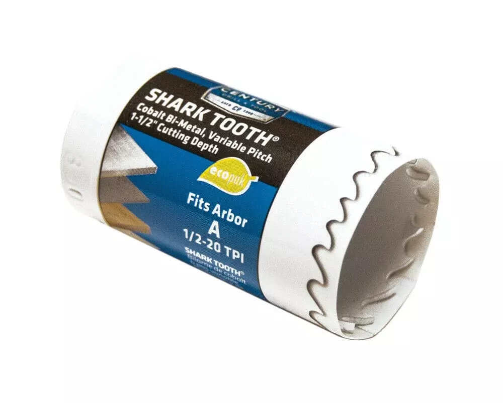 Century 05017 Bi-Metal Shark Tooth 1-1/16" Hole Saw
