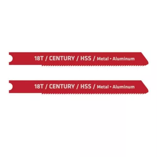 Century 06418 High Speed Steel 18T Jig Saw Blades - 2 Pack