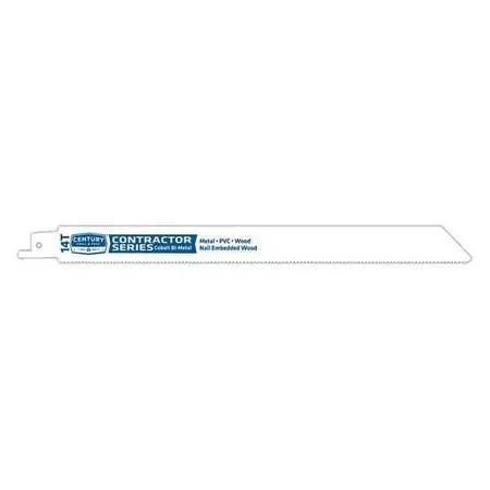 Century 07914 Contractor Series 14Tx9" Cobalt Bi-Metal Reciprocating Saw Blade