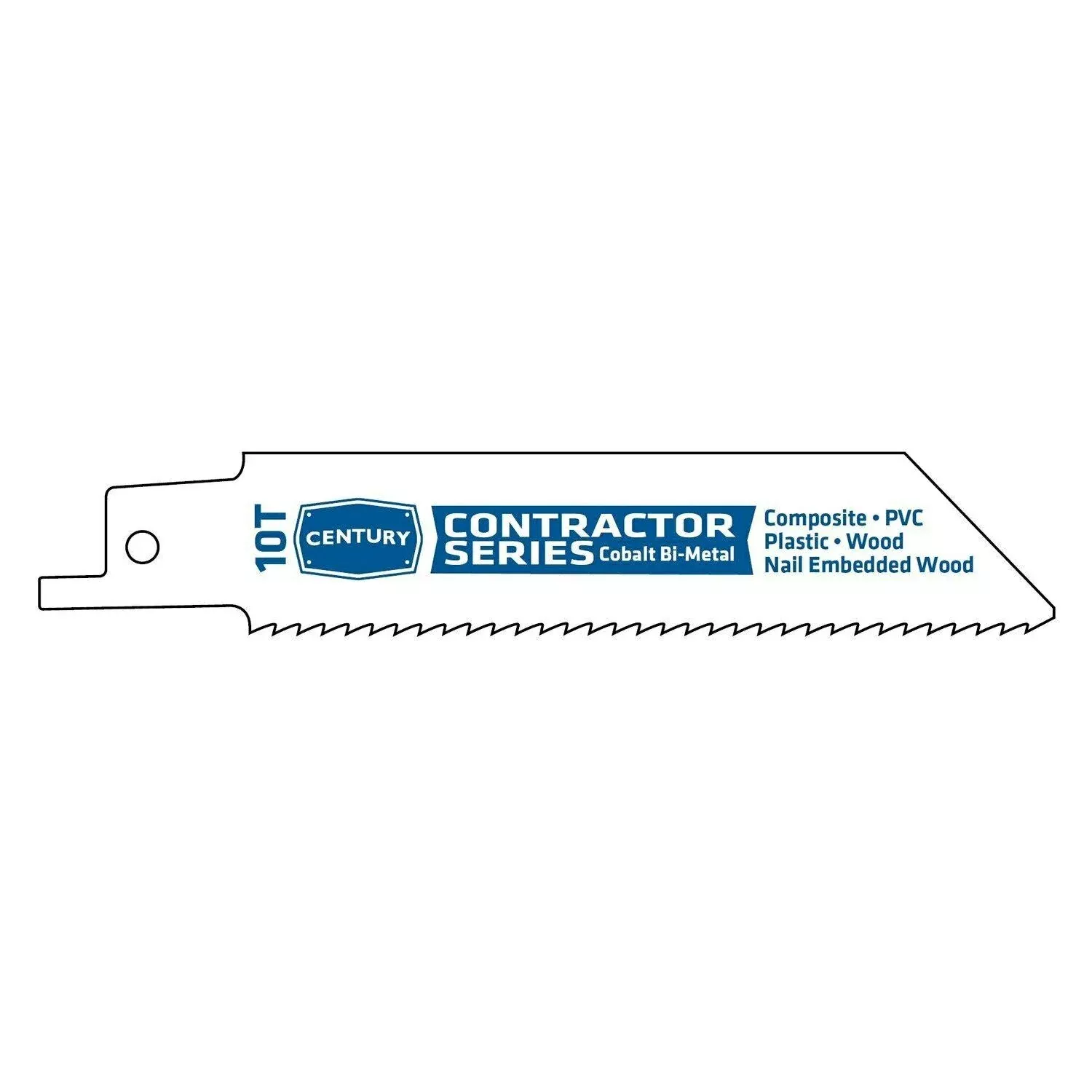 Century Drill and Tool 07410 10Tx4" Contractor Series Saw Blade
