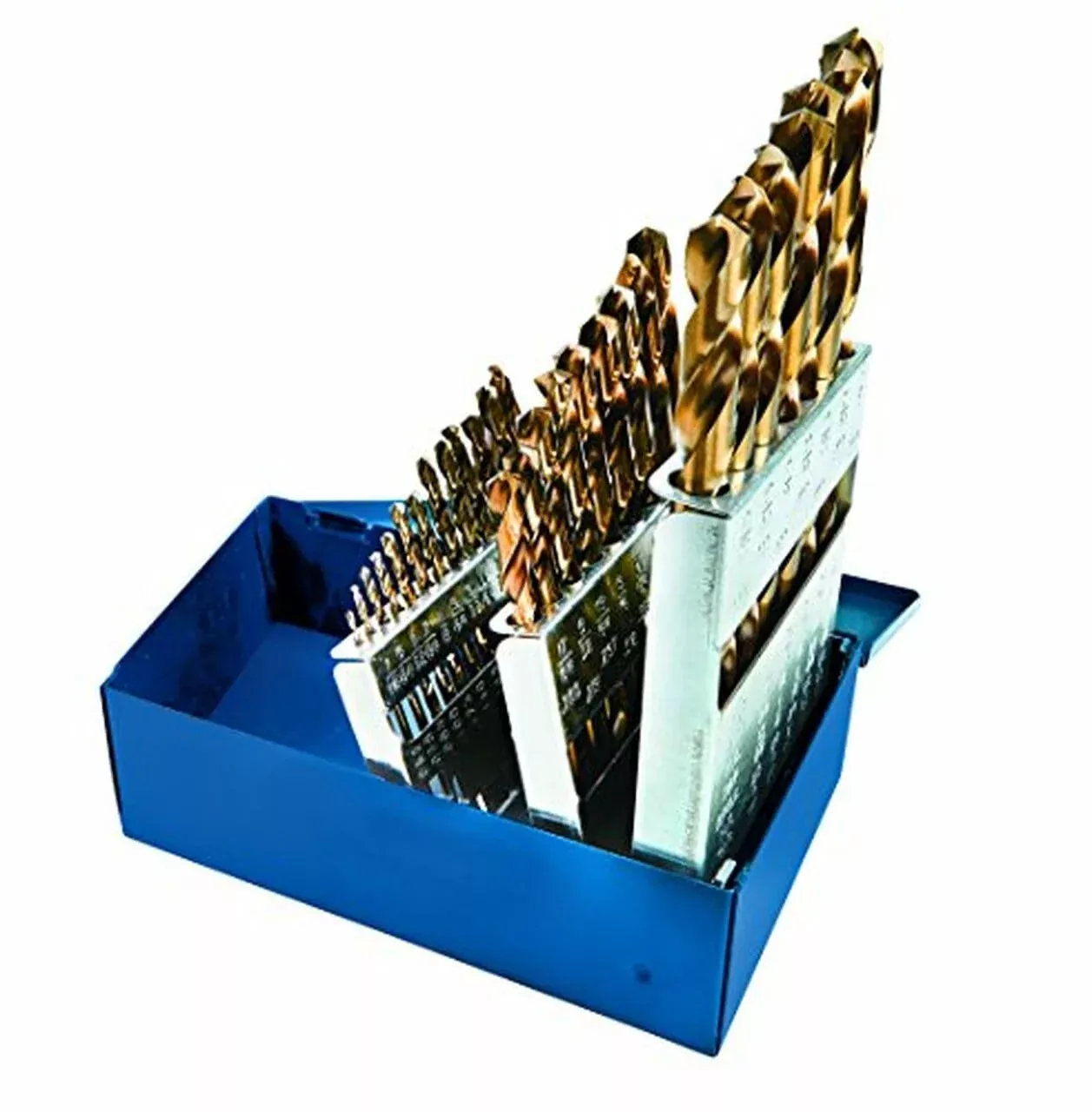 Century Drill and Tool 26129 29pc Cobalt Drill Index