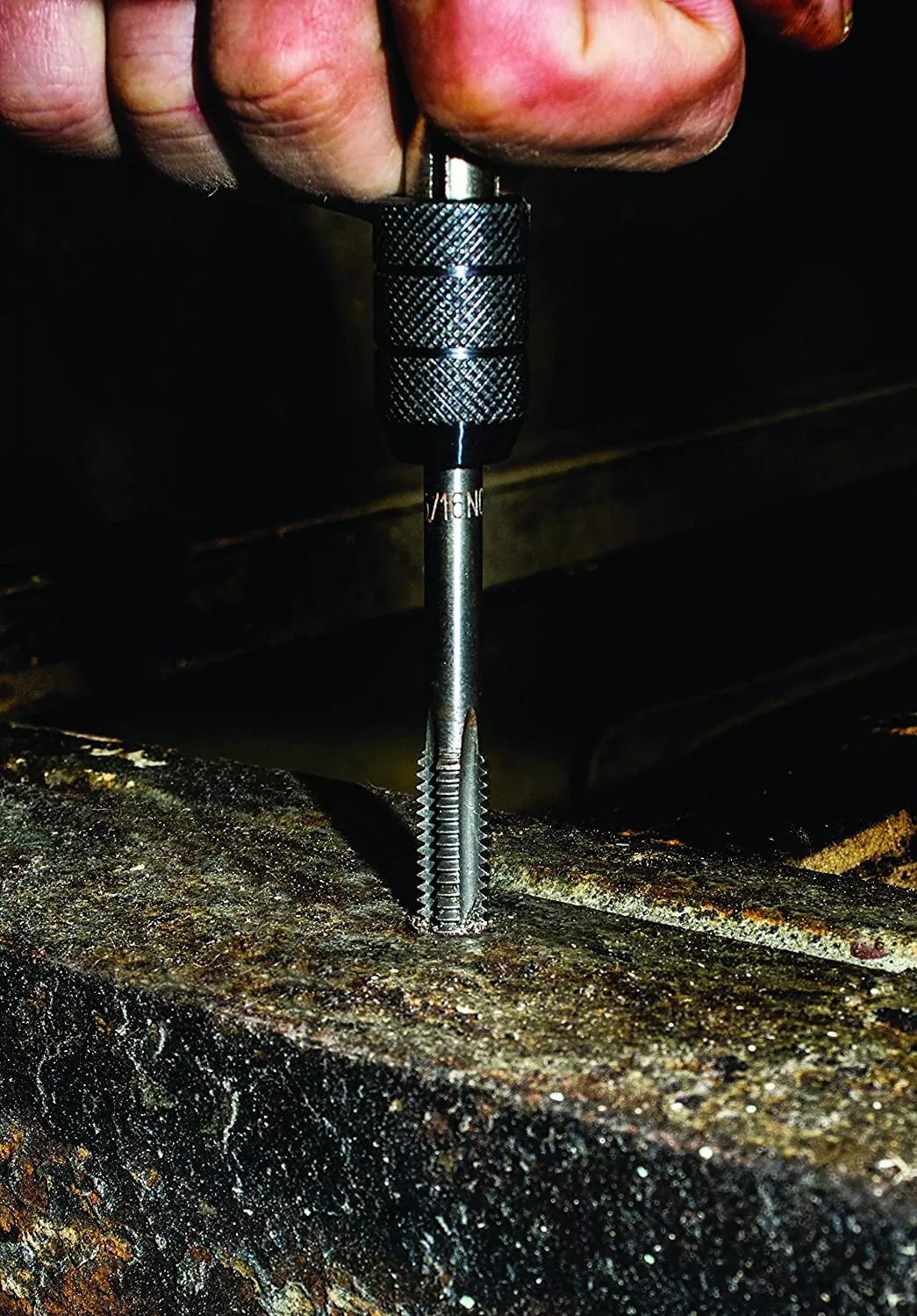 Century Drill and Tool 95113 Tap-Plug Carbon Steel 9/16-12 National Coarse