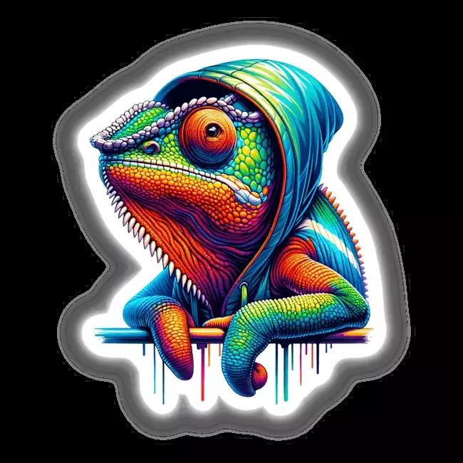 Chameleon Hoodie Urban Vibes