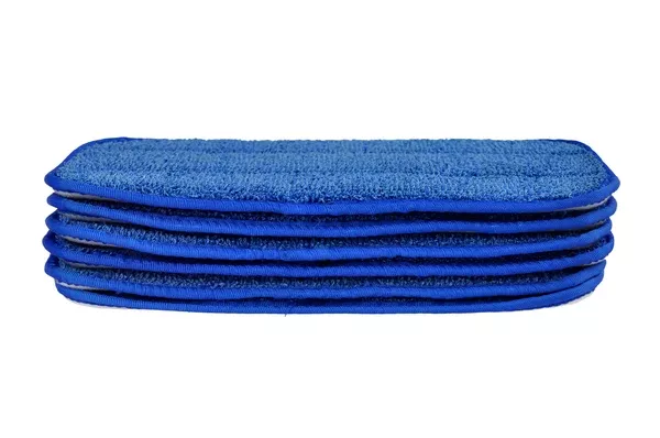 CleanAide 10-inch All-Purpose Twist Yarn Microfiber Mop Pads – 6-pack