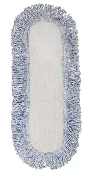 CleanAide 18-inch Coral Weave Microfiber Mop Pads with Rope Border – 6-pack