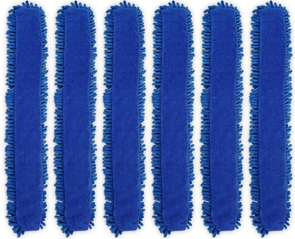 CleanAide Chenille and Terry Weave Microfiber Duster Cover – 6-pack