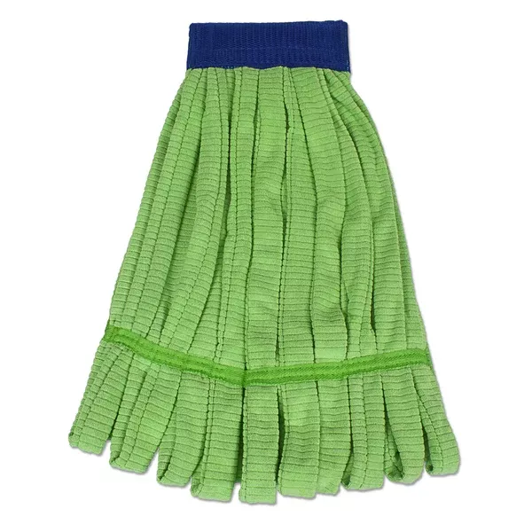 CleanAide Green Industrial Microfiber Tube Mop Head – 300 Grams