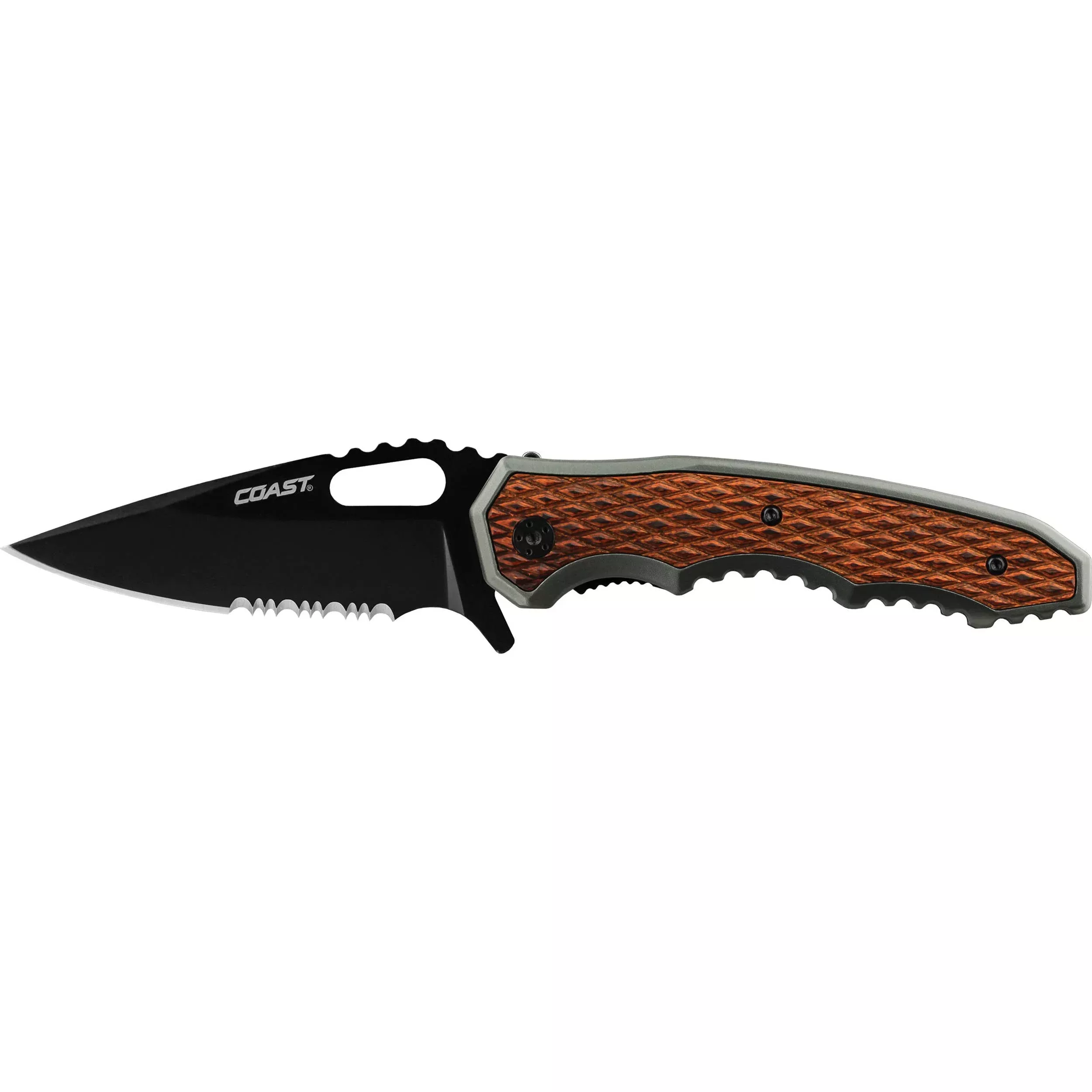 Coast 21631 DX375 Folding Knife w/ Double Lock & One-Handed Opening
