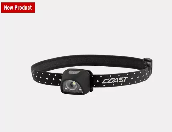 Coast FL1R Rechargeable 300 Lumen Ultralight Micro Headlamp