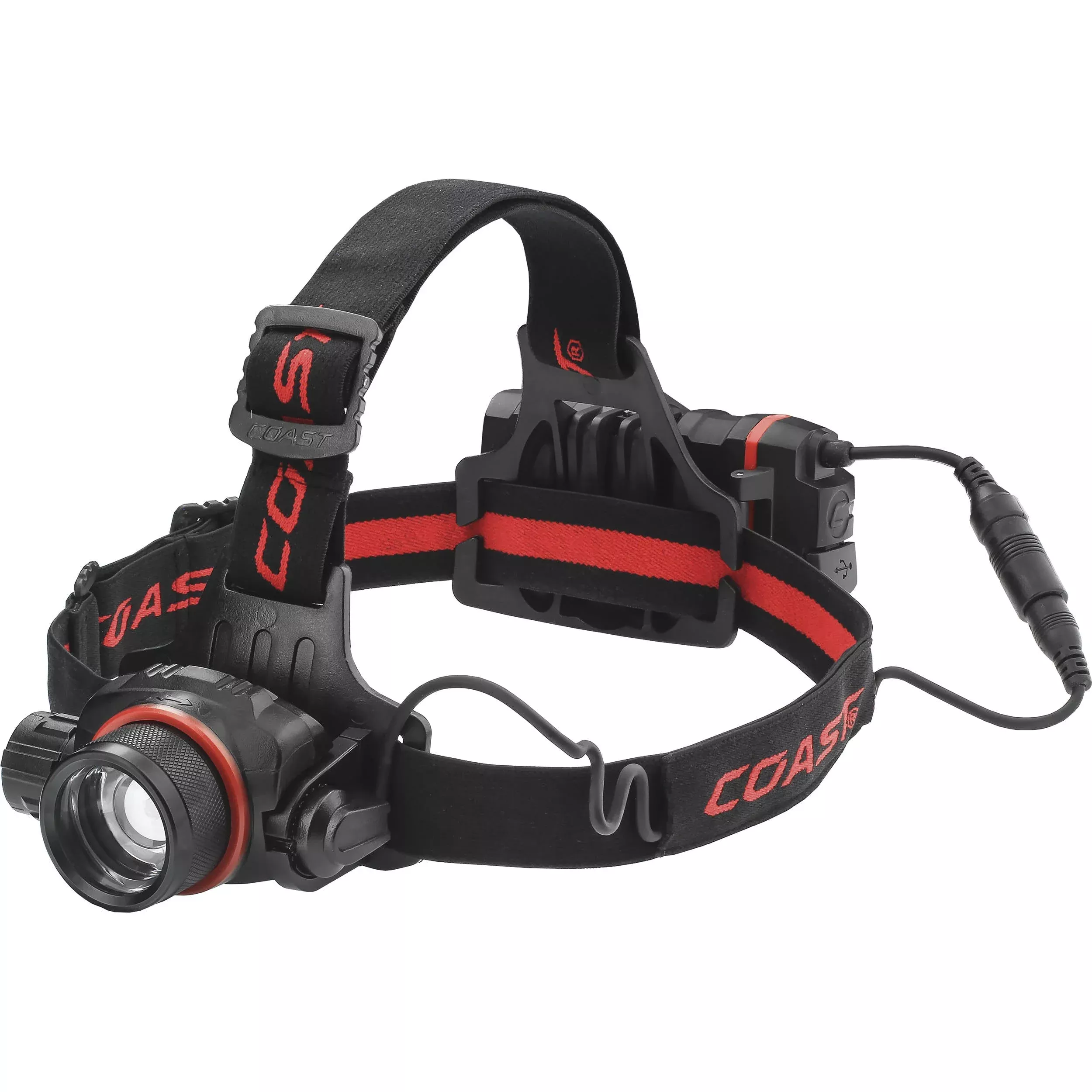 Coast Products 21343 HL8R 800 Lumen Rechargeable Pure Beam Focusing Headlamp
