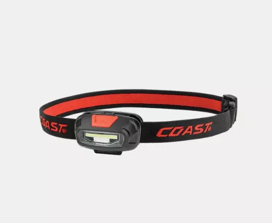 Coast Products 30141 FL13R 270 Lumen Dual Color Rechargeable COB LED Headlamp