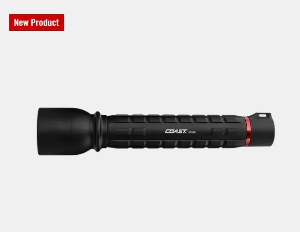 Coast XP18R Rechargeable, Dual Power 3,650 Lumen Flashlight