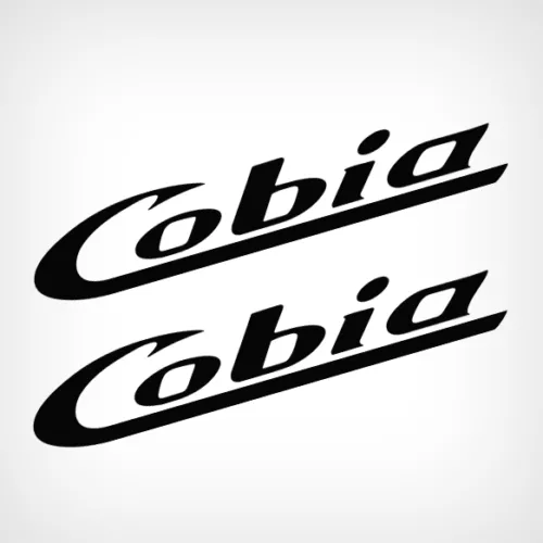 ” Cobia #1 ” Boat Marine Decals (Set of 2) – OEM New Oracle