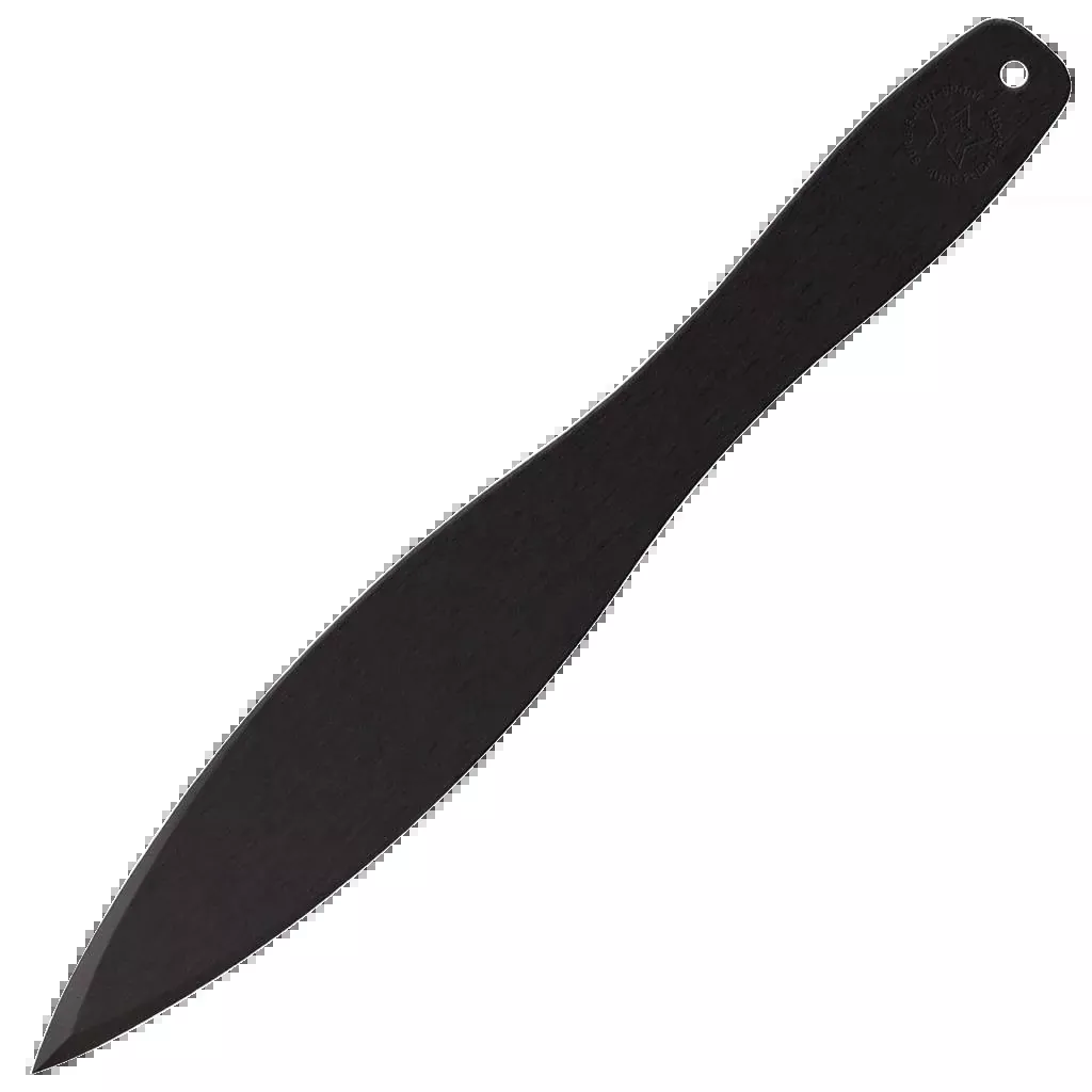 Cold Steel CS80STK12Z Sport Sure Flight 7.25" Fixed Spear Point Plain Black 1055 Carbon Steel Blade/ Black Polypropylene Handle