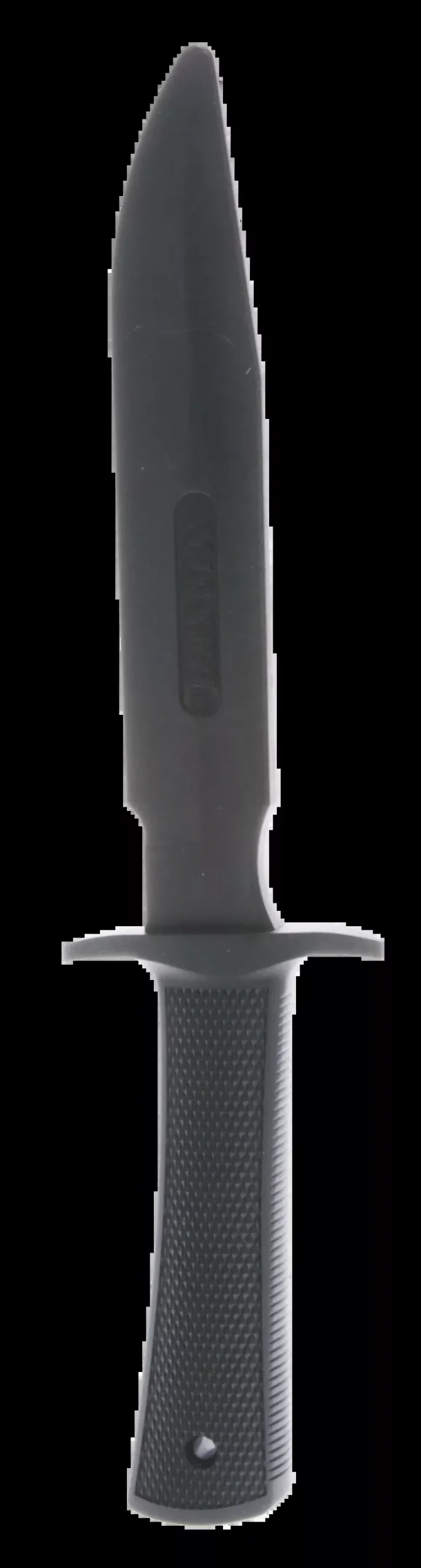 Cold Steel CS92R14R1 Military Classic Rubber Trainer 11.50" Fixed Plain Black Santoprene