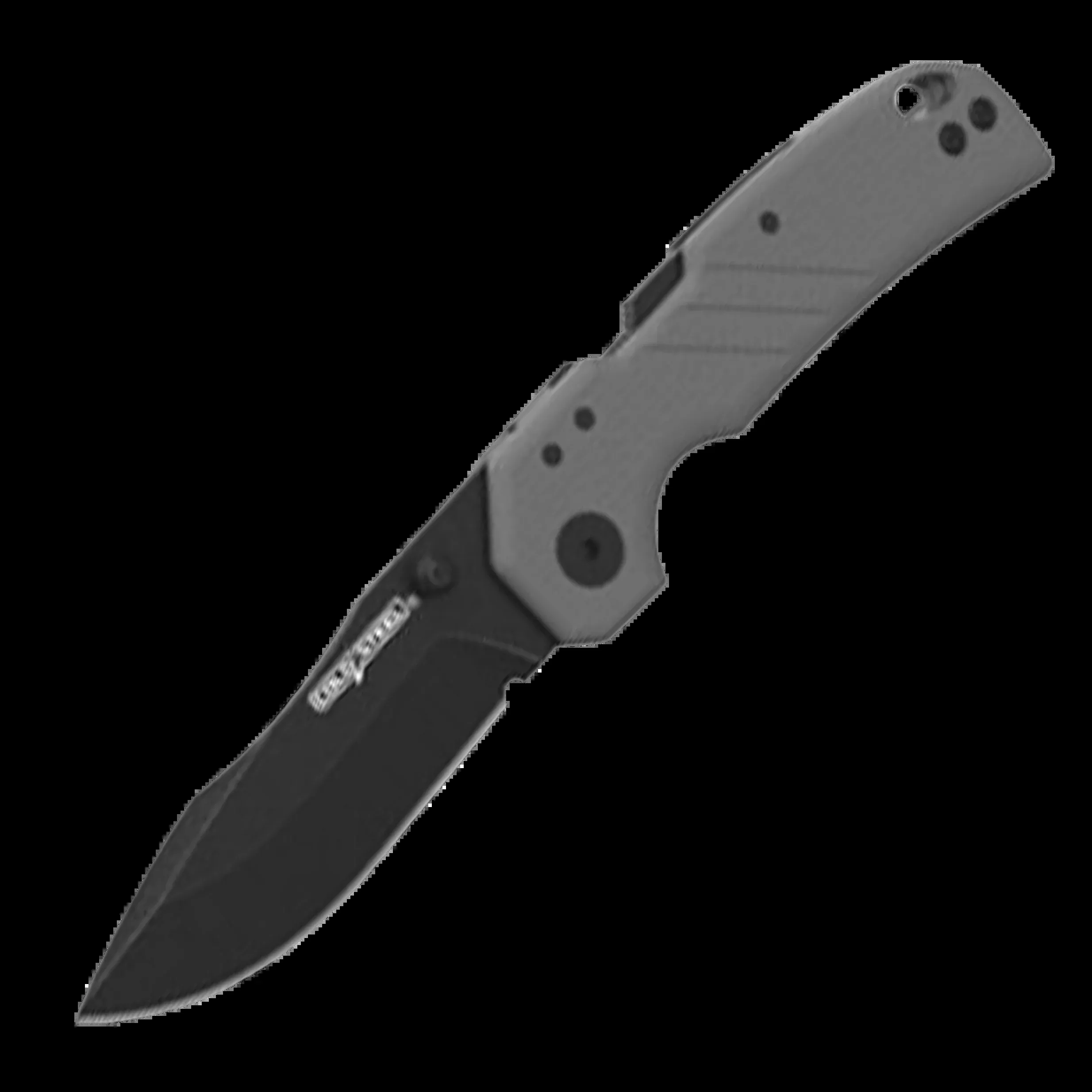 Cold Steel CSFL30DPLD10BGY Engage3" Folding Drop Point Plain Black Stonewashed AUS-10A SS Blade/4.11" Gray G10 Handle Includes Belt Clip