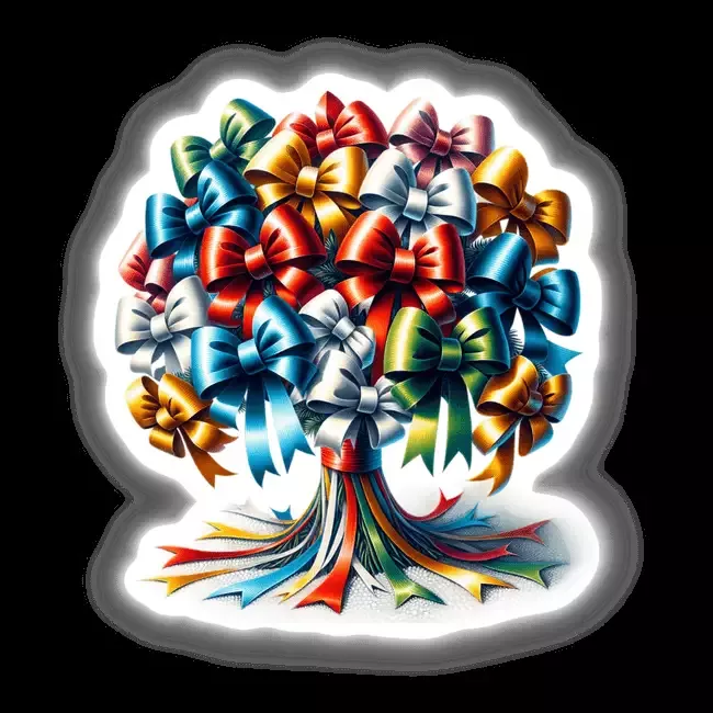 Coquette Bow Tree Bouquet