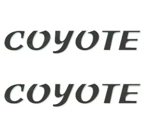 “Coyote by KZ ” RV Decals (Set of 2) – OEM New Oracle *