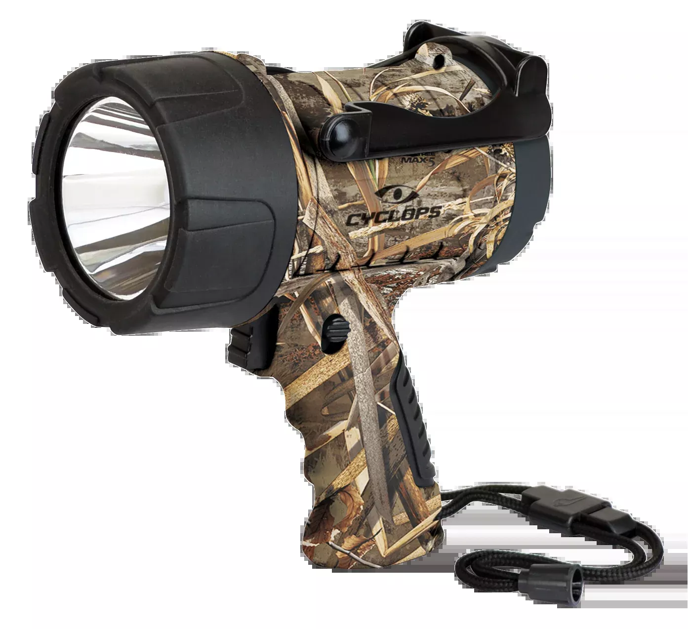 Cyclops 350 Lumen Waterproof Spotlight LED requires 3 AA Batteries Polymer Realtree Max-5
