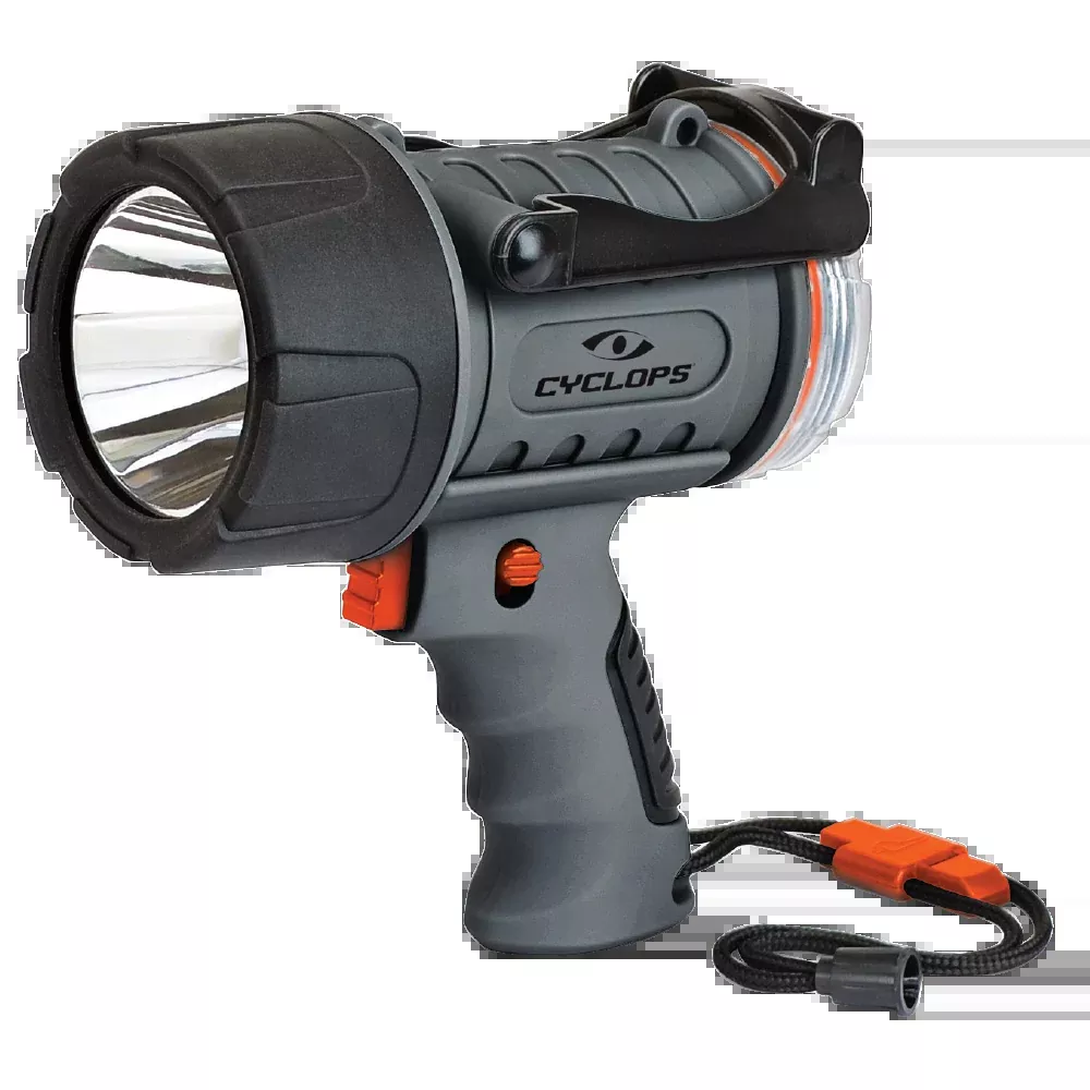 Cyclops CYC700WP Hand Held350/700 Lumens Red/Clear Cree XM LED Black/Gray ABS Polymer
