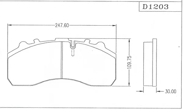 D1203-HP Disc Pad