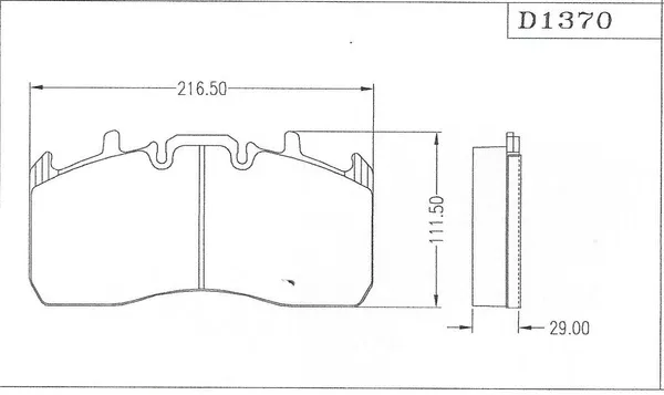 D1370-HP Disc Pad
