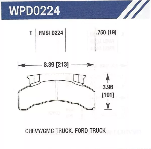 D224T Disc Pad