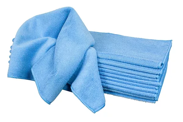 Detailer's Preference 16 x 16 in. 350 GSM Microfiber Cleaning Towels – 12-pack