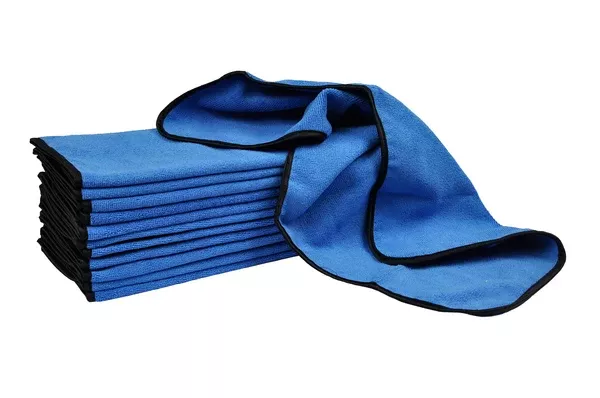 Detailer's Preference 16 x 24 in. 390 GSM Terry Weave Microfiber Towels – 12-pack