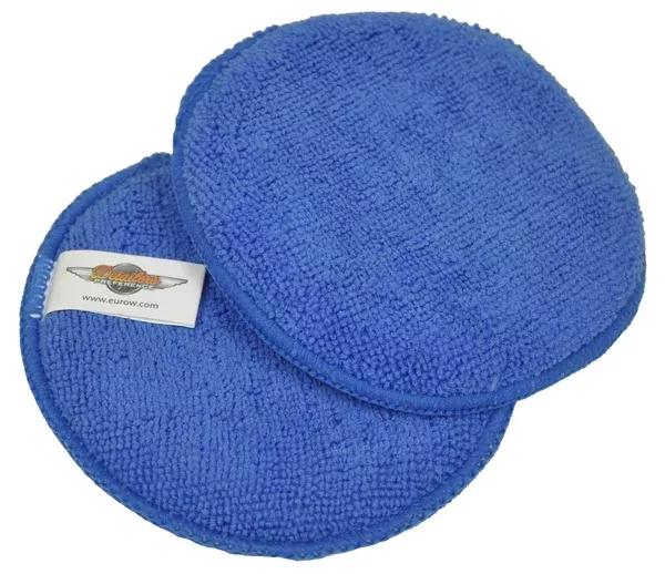 Detailer's Preference 4.75-inch Microfiber Applicator Pads – 2-pack