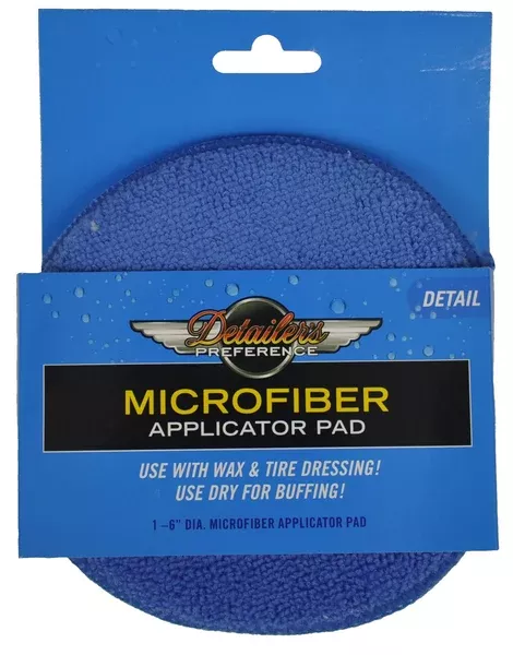 Detailer's Preference 6 in. Microfiber Wax & Polish Applicator Pad