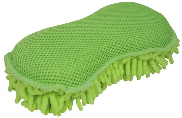 Detailer's Preference Microfiber 2-in-1 Knobby Sponge With Scrubber