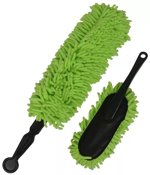 Detailer's Preference Microfiber Knobby Car Duster Set – 2-piece Set